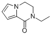 Pyrrolo[1,2-a]pyrazin-1(2H)-one, 2-ethyl-3,4-dihydro- (9CI) Structure