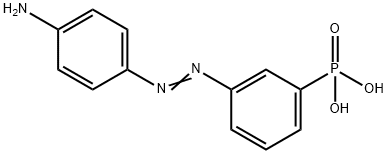 [3-[(4-Aminophenyl)azo]phenyl]phosphonic acid,70911-39-6,结构式