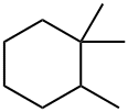 1,1,2-三甲基环己烷 结构式
