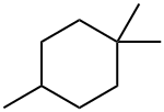 1,1,4-トリメチルシクロヘキサン 化学構造式
