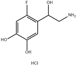 6-FLUORONOREPINEPHRINE HYDROCHLORIDE (6- FNE HCL) 结构式