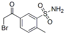 5-Bromoacetyl-2-methylbenzenesulfonamide Struktur