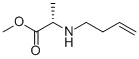 L-Alanine, N-3-butenyl-, methyl ester (9CI) Structure