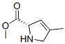 1H-Pyrrole-2-carboxylicacid,2,5-dihydro-4-methyl-,methylester,(2S)-(9CI),709610-26-4,结构式