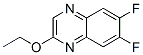 Quinoxaline, 2-ethoxy-6,7-difluoro- (9CI),709638-76-6,结构式