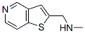 Thieno[3,2-c]pyridine-2-methanamine, N-methyl- (9CI)|