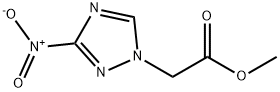 2-(3-硝基-1H-1,2,4-三唑-1-基)乙酸甲酯 结构式
