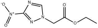 2-(3-硝基-1H-1,2,4-三唑-1-基)乙酸乙酯 结构式