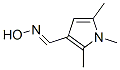 1H-Pyrrole-3-carboxaldehyde,1,2,5-trimethyl-,oxime(9CI) Structure