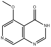 Pyrido[3,4-d]pyrimidin-4(1H)-one, 5-methoxy- (9CI) 结构式
