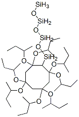 2,2,4,4,6,6,8,8-Octakis(1-methylpropoxy)cyclooctanetetrasiloxane,70969-56-1,结构式