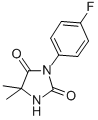 2,4-Imidazolidinedione, 5,5-dimethyl-3-(4-fluorophenyl)-|