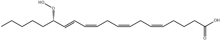 15-羟基二十碳-5Z,8Z,11Z,13E-四烯酸, 70981-96-3, 结构式