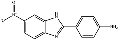 4-(5-硝基苯并咪唑-2-基)苯胺,71002-88-5,结构式