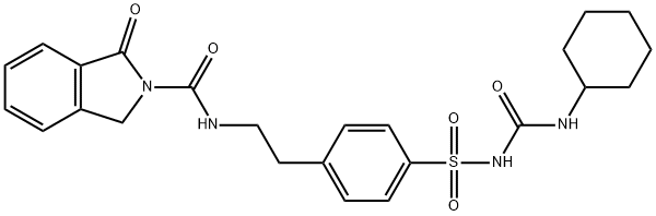 格列吲胺,71010-45-2,结构式