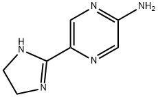 Pyrazinamine,  5-(4,5-dihydro-1H-imidazol-2-yl)-  (9CI)|