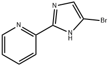 2-(4-BROMO-1H-IMIDAZOL-2-YL)-PYRIDINE 化学構造式