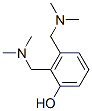 ビス(ジメチルアミノメチル)フェノール 化学構造式