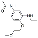 N-[3-(ethylamino)-4-(2-methoxyethoxy)phenyl]acetamide Structure