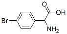 2-氨基-2-(4-溴苯基)乙酸, 71079-03-3, 结构式