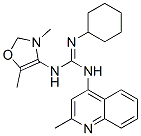 71079-30-6 2-cyclohexyl-1-(3,5-dimethyloxazol-4-yl)-3-(2-methylquinolin-4-yl)guan idine
