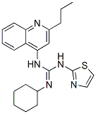 71079-78-2 2-cyclohexyl-3-(2-propylquinolin-4-yl)-1-(1,3-thiazol-2-yl)guanidine