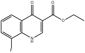 ETHYL 1,4-DIHYDRO-8-FLUORO-4-OXOQUINOLINE-3-CARBOXYLATE|1,4-二羟基-8-氟-4-羰基喹啉-3-羧酸乙酯