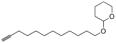 12-(Tetrahydro-2H-pyran-2-yloxy)-1-dodecyne Structure