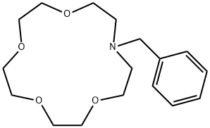 benzylaza-15-crown-5 化学構造式