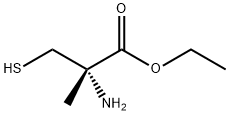 D-Cysteine, 2-methyl-, ethyl ester (9CI) 结构式