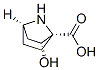 7-Azabicyclo[2.2.1]heptane-1-carboxylic acid, 2-hydroxy-, (1S,2R,4R)- (9CI),710944-04-0,结构式