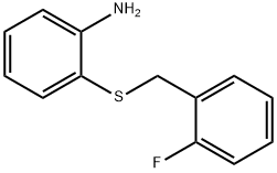 2-[(2-fluorobenzyl)thio]aniline Structure