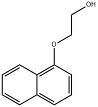 2-(1-萘氧基)乙醇, 711-82-0, 结构式