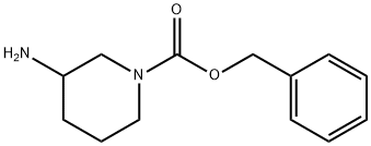 3-アミノ-1-N-CBZ-ピペリジン 化学構造式