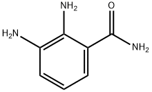 2,3-二氨基苯甲酰胺 结构式