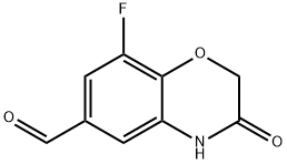 8-fluoro-3-oxo-3,4-dihydro-2H-1,4-benzoxazine-6-
carbaldehyde Structure