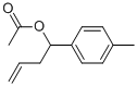 ACETIC ACID 1-P-TOLYL-BUT-3-ENYL ESTER Structure