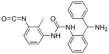 3-[3-[(aminobenzyl)phenyl]ureido]methylphenyl isocyanate Struktur