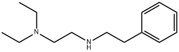 N1,N1-diethyl-N2-phenethyl-1,2-ethanediamine Structure