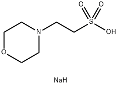 4-몰포린-1-일에틸설폰산 나트륨
