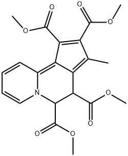 6,7-Dihydro-8-methylcyclopenta[a]quinolizine-6,7,9,10-tetracarboxylic acid tetramethyl ester|