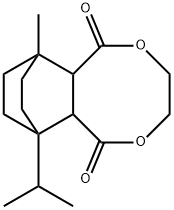 Octahydro-7-methyl-10-(1-methylethyl)-7,10-ethano-2,5-benzodioxocin-1,6-dione|