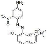 [8-[(4-amino-2-nitrophenyl)azo]-7-hydroxy-2-naphthyl]trimethylammonium chloride