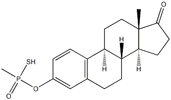 estrone-3-methylthiophosphonate,71142-69-3,结构式