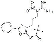 2-phenyl-4-(3-(N-nitroguanidino)propyl)-5-pivaloyloxyoxazole|