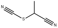 Thiocyanic acid, 1-cyanoethyl ester 化学構造式