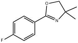 Oxazole, 2-(4-fluorophenyl)-4,5-dihydro-4,4-dimethyl-,71171-94-3,结构式