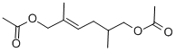 2,5-DIMETHYL-2-HEXENE-1,6-DIOL DIACETATE,71172-53-7,结构式