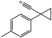 1-(4-甲基苯基)-1-环丙腈, 71172-78-6, 结构式