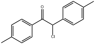 2-CHLORO-1,2-DI-P-TOLYL-ETHANONE Structure